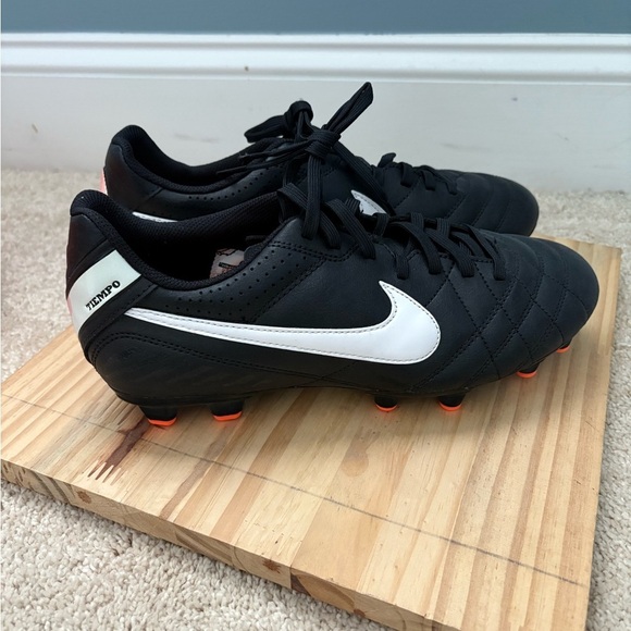 Nike Other - BRAND NEW: Nike Tiempo Natural IV FG Soccer Cleats Black/White Size 7.5